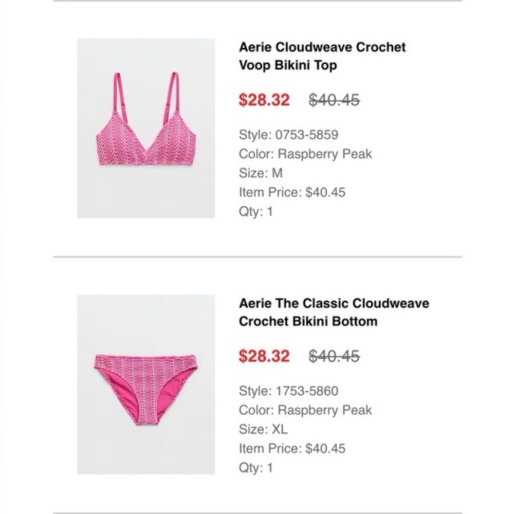 Aerie swimsuit!